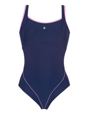 Aqua Sphere Fidji Swimsuit - Navy and Lilac