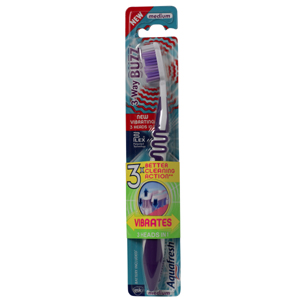 Aquafresh 3-Way Buzz Toothbrush-Medium