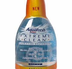 aquafresh Extreme Clean Purifying Mouthwash