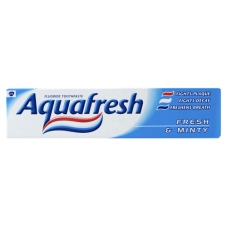 Aquafresh Fluoride Toothpaste Fresh and Minty 50ml