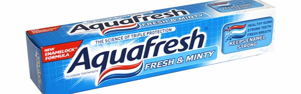 Aquafresh Fresh and Minty Toothpaste 100ml