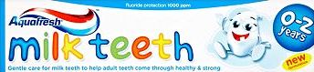 Aquafresh, 2041[^]10084369 Milk Teeth Toothpaste 50ml 10084369