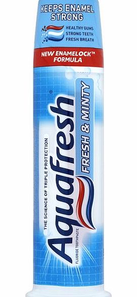 Aquafresh Toothpaste FreshNMinty Pump 100ml