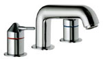 Axis 3 Hole Deck Mounted Bath Filler Tap