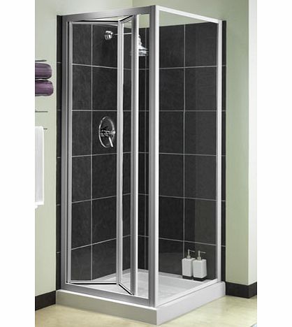 Aqualux 90cm Aquarius Bi-Fold Shower Door