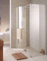 Aqualux Aquaspace Wet Room Walk In Shower Enclosure 1400 x 900mm