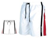 (Osprey) Boys Board Shorts (Small) (8-9 Years) (White)