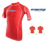 (Osprey) Mens Wetsuit Rash Vest (Extra Large) (Red)