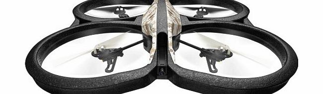 AR.Drone Parrot 2.0 Elite Edition in Sand with GPS Flight Recorder