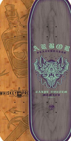 Arbor Whisky Martillo Skateboard Deck - 8.7 inch