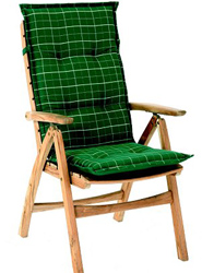 Arboreta Cushion for Helston Garden Chair Naxos Green