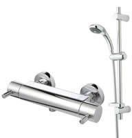 Avus Thermostatic Bar Shower and Kit
