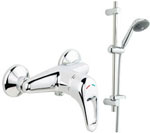 Como Exposed Manual Mixer Shower and Kit