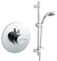 Eclisse Thermostatic Concealed Shower and Kit