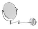 Swivel Extending Bathroom Mirror with Chrome Plated Brass Body