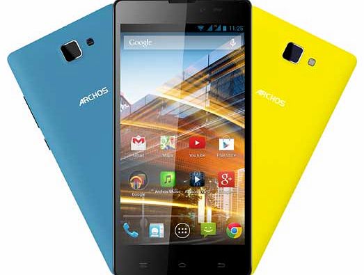 Sim Free Archos 50 Neon Mobile Phone - Black