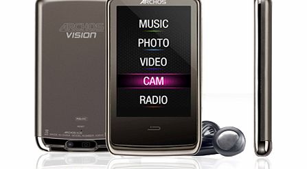 Archos Vision 3 Cam 8GB MP3 Player GREY