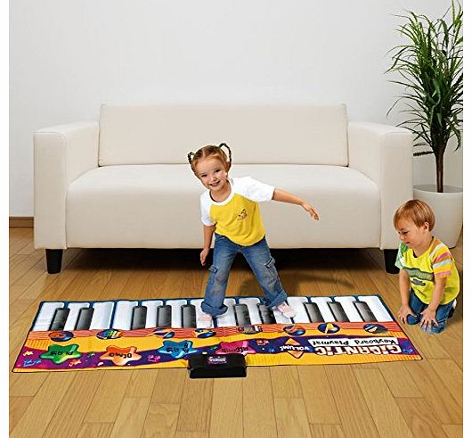 Ardisle Childrens Gigantic Musical Keyboard Piano Floor Play Mat Gift Stocking Filler