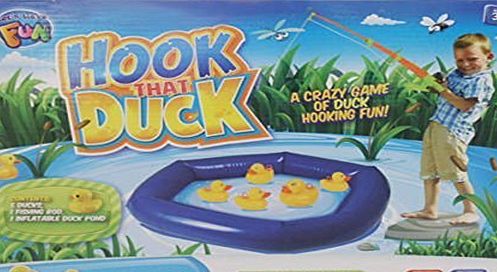 Ardisle Hook That Duck Inflatable Pond Rod Fishing Hook-A-Duck Game Garden Indoor Pool