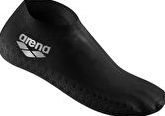 Arena, 1294[^]206789 Latex Pool Socks - Black and Silver