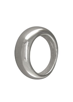 Argent Silver Dome Ring