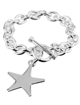 Argent Silver Star Bracelet MJ64