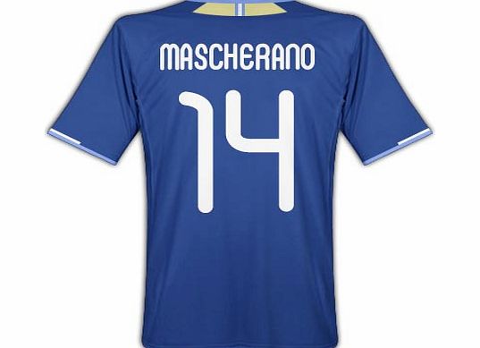 Argentina Adidas 2011-12 Argentina Away Shirt (Mascherano 14)