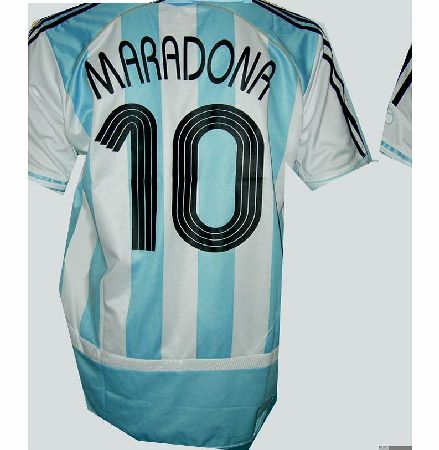 Argentina Adidas Argentina home (Maradona 10) 06/07