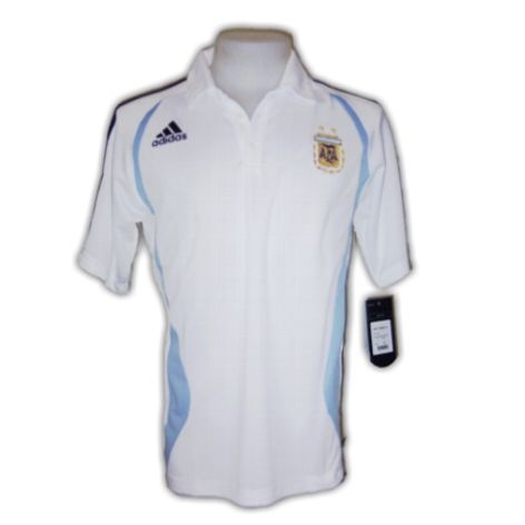 Argentina Nike 07-08 Argentina Polo Shirt (white)