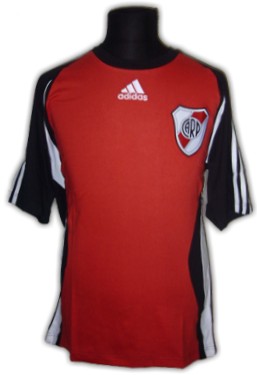 Argentinian teams Adidas River Plate Cotton Training Shirt 06/07