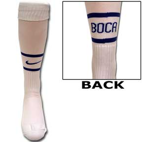 Argentinian teams Nike Boca Juniors away socks 05/06
