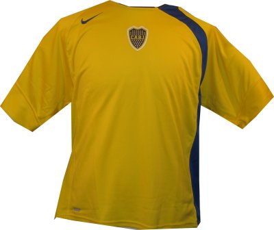 Argentinian teams Nike Boca Juniors Dri-Fit training (yellow) 05/06