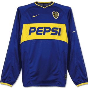 Nike Boca Juniors L/S home 03/04
