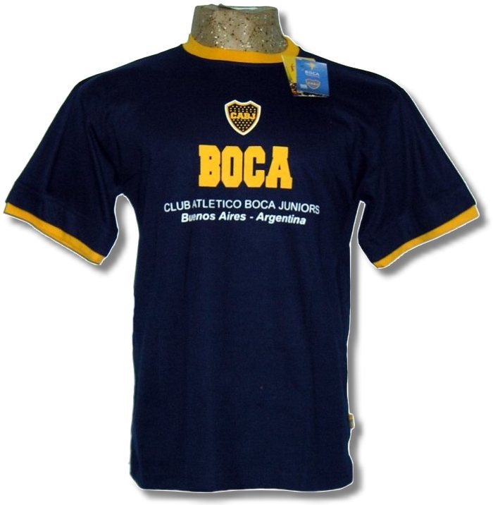 Argentinian teams Nike Boca Juniors Tee - navy 05/06