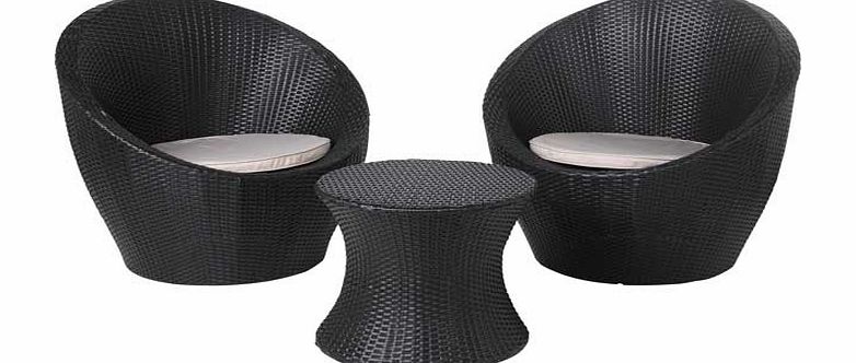 Argos 2 Seater Rattan Effect Egg Patio Furniture Set
