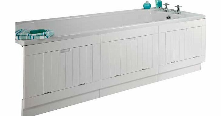 Argos Storage Bath Panel - White