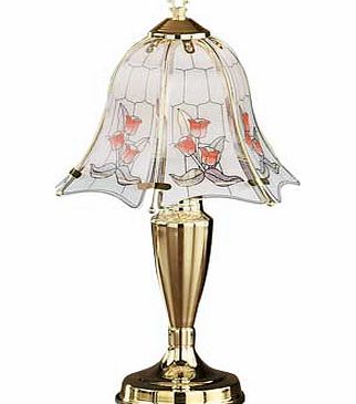 Argos Tulip Touch Table Lamp - Brass
