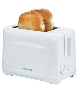 argos Value Range 2 Slice White Toaster