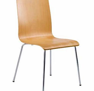 Argos Value Range Bentwood Natural Dining Chair