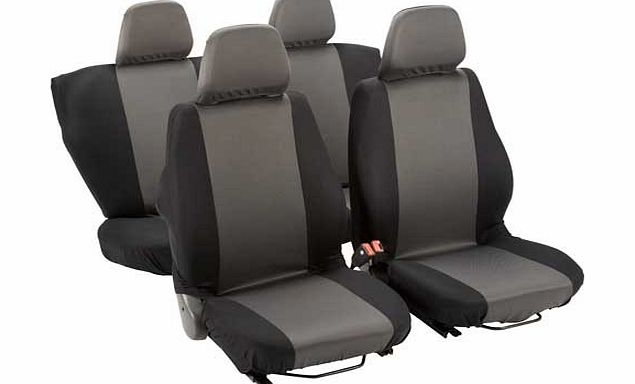Argos Value Range Full Set of Seat Covers - Black
