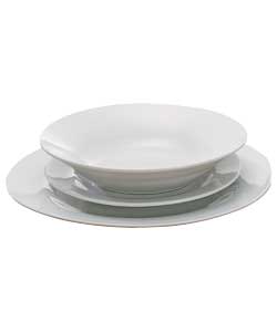 Argos Value Range Set of 12 Porcelain Dinner Set