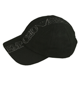 Armani Black Baseball Cap