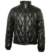 Black Padded Foldaway Jacket