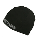 Black Wool Beanie Hat