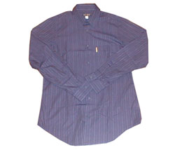 Armani Broken stripe slim fit shirt