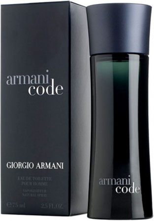 Armani Code For Men 75ml EDT Spray