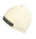 Cream Wool Beanie Hat