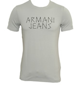 Armani Grey T-Shirt with AJ Logo