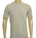 Armani Grey T-Shirt with Dark Grey Logo