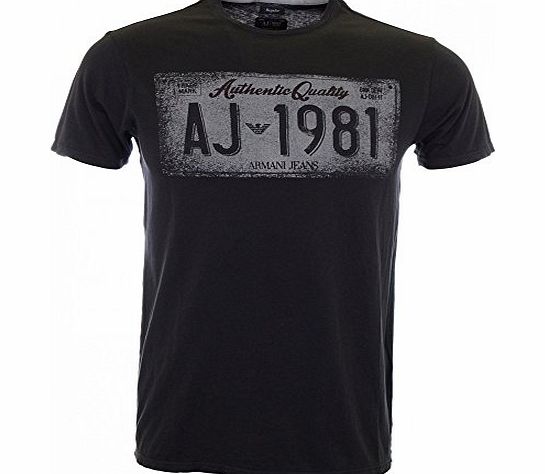 Armani Jeans A6H16 Regular Fit Navy T-Shirt XL